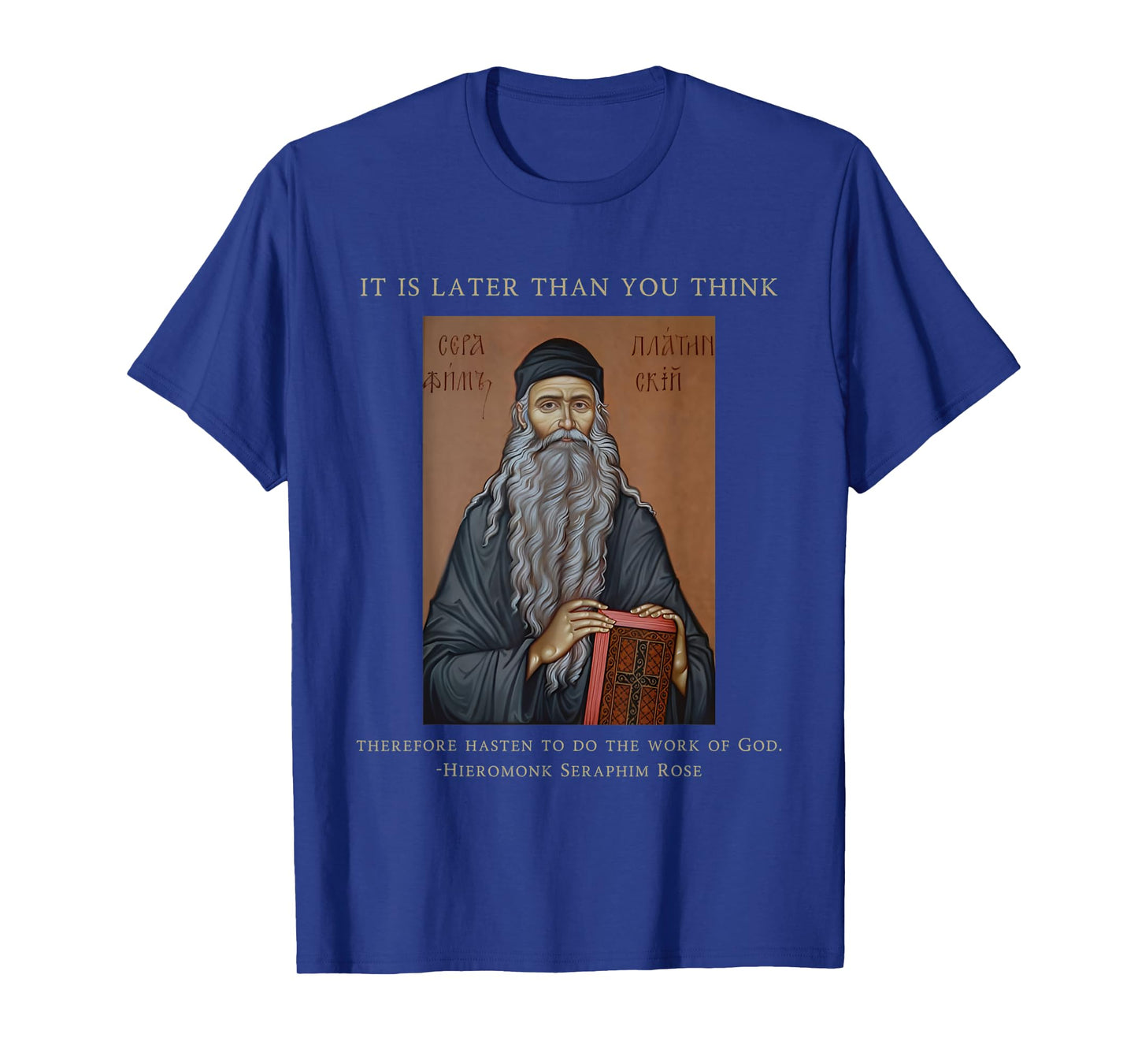 Eastern Orthodox Christian Seraphim Rose T-Shirt