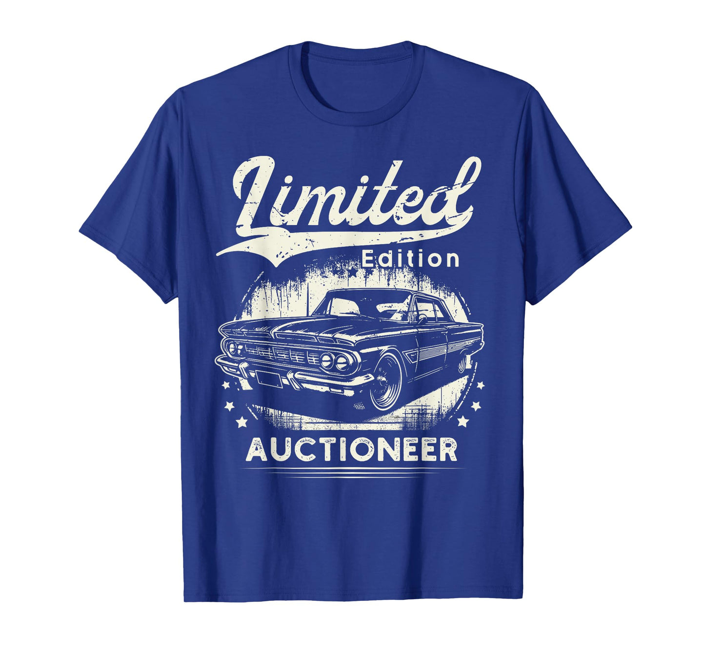 Auctioneer Job classic car Birthday Worker Professional T-Shirt