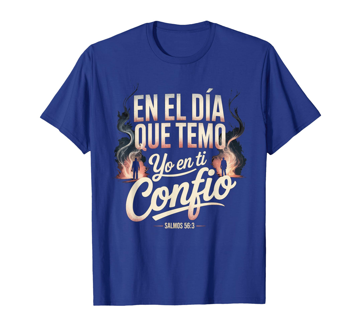 En Dios Confío – Salmos 56:3 Spanish Bible Verse T-Shirt