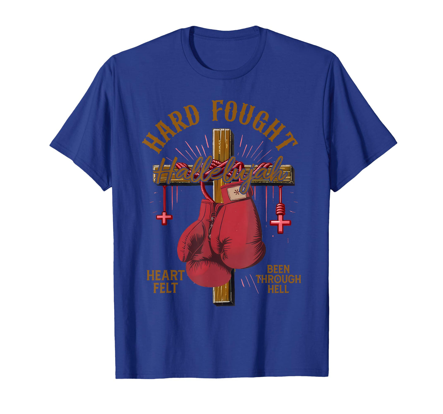 Brandon Hard Fought Hallelujah Praise Jesus T-Shirt