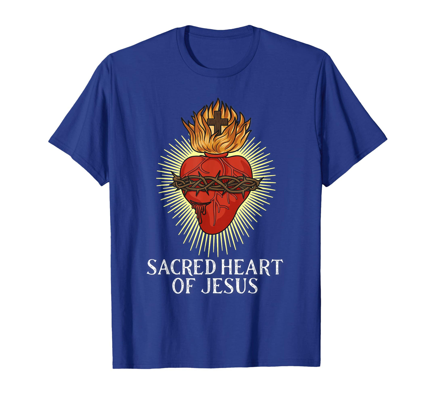 Sacred Heart Of Jesus Traditional Catholic T-Shirt