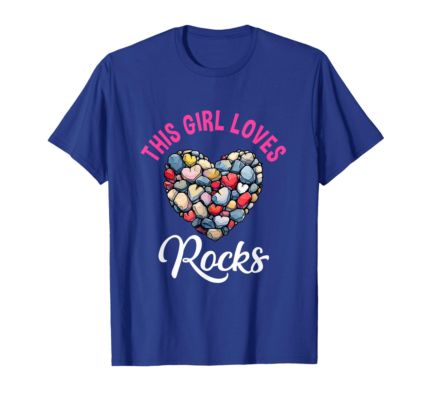 Rock Collector Hunting Women Girl Stones Geology Rockhound T-Shirt