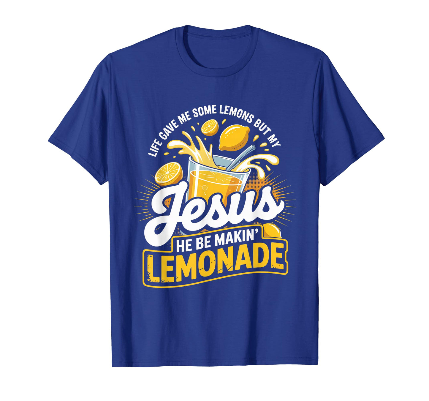 Life Gave Me Lemons Jesus Lemonade Funny Christian Humor T-Shirt