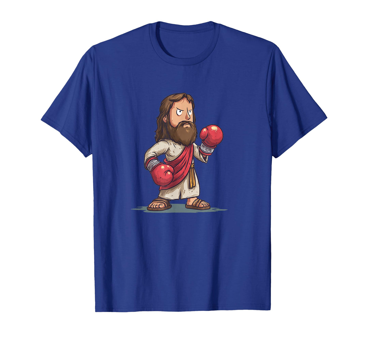 Punching Gloves with Jesus Christ Costume T-Shirt
