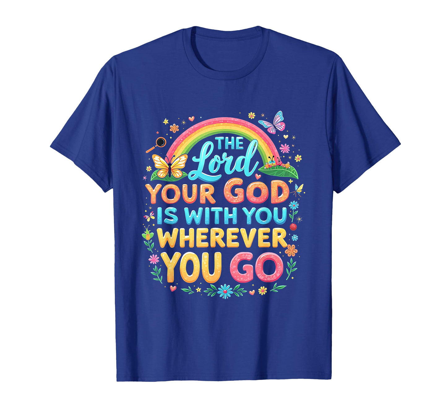 The Lord Your God Christian VBS 2025 True North Road Trip T-Shirt
