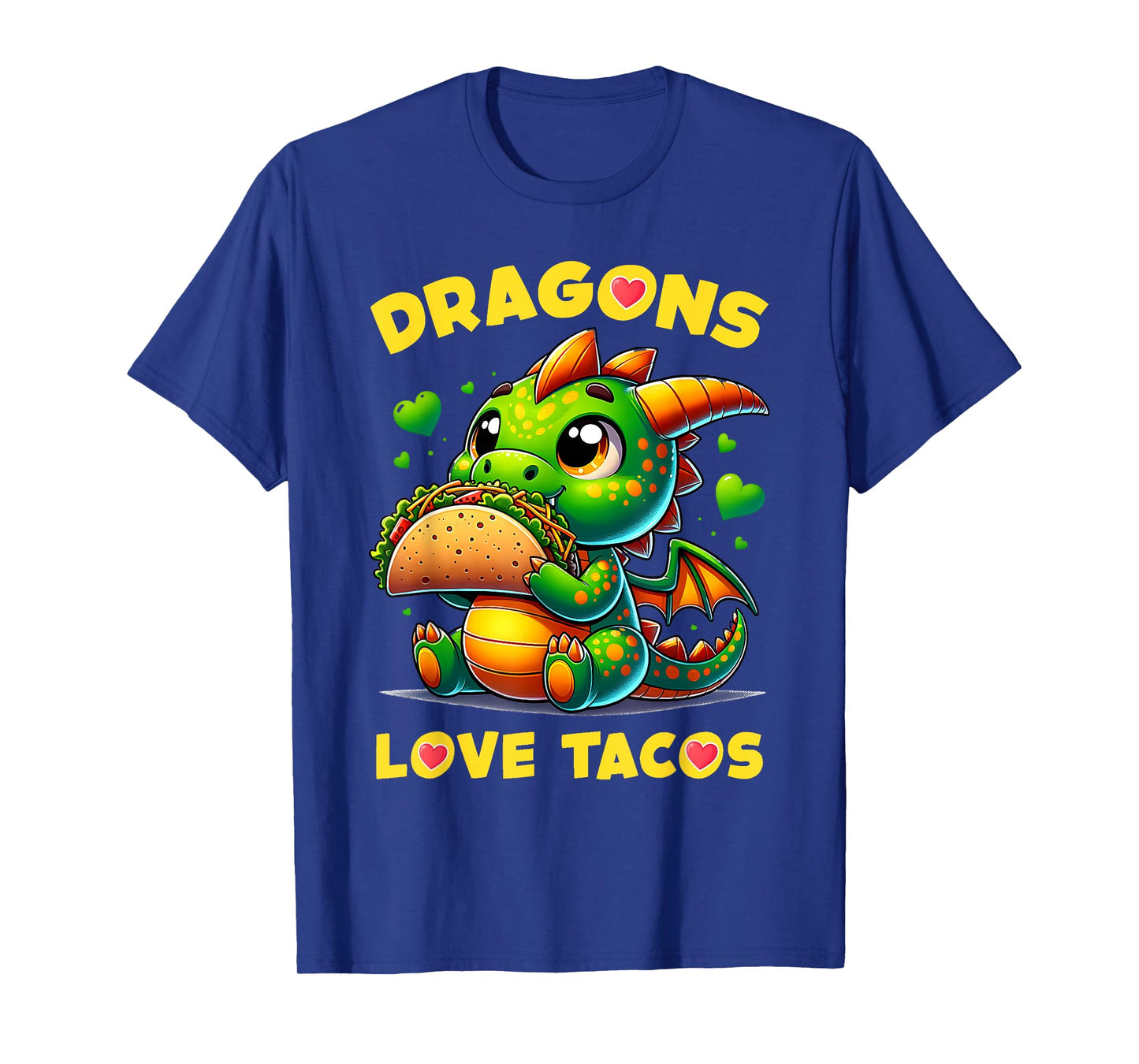Dragons Love Tacos Cute Cinco De Mayo Mexican Food Kids Boys T-Shirt