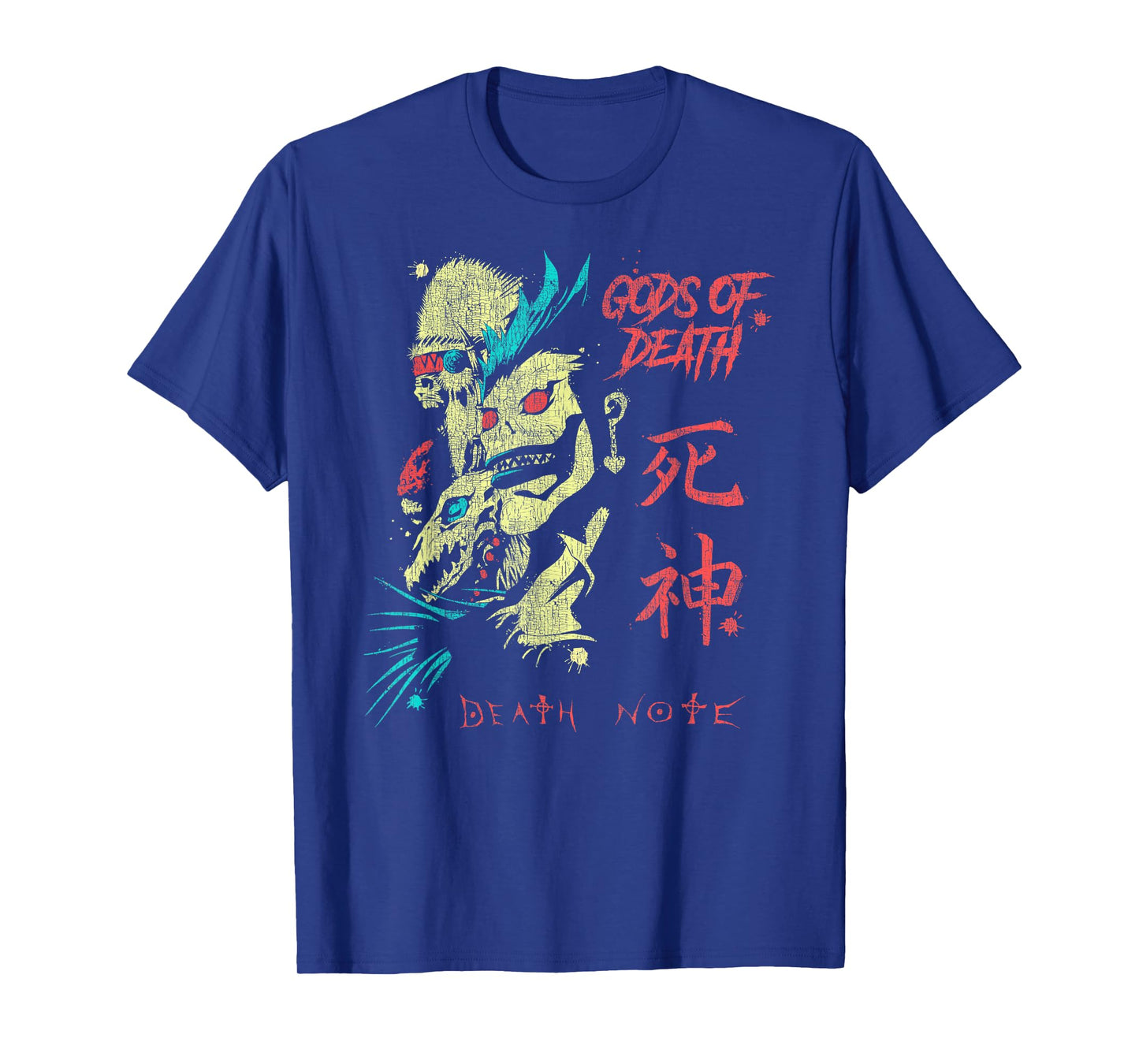 Death Note Vintage Style Shinigami Gods of Death Anime T-Shirt