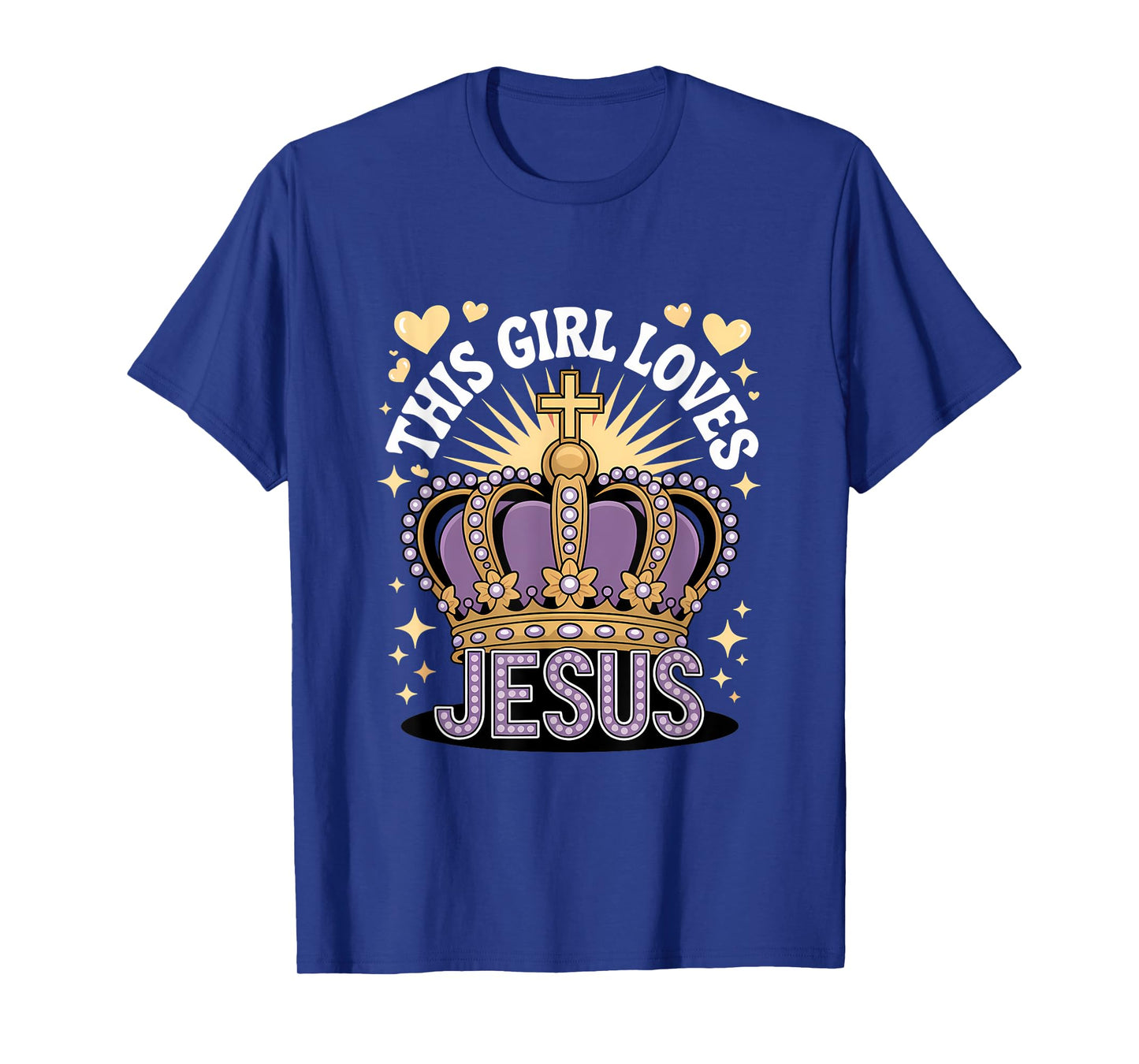 This Girl Loves Jesus Christian Girl Jesus T-Shirt