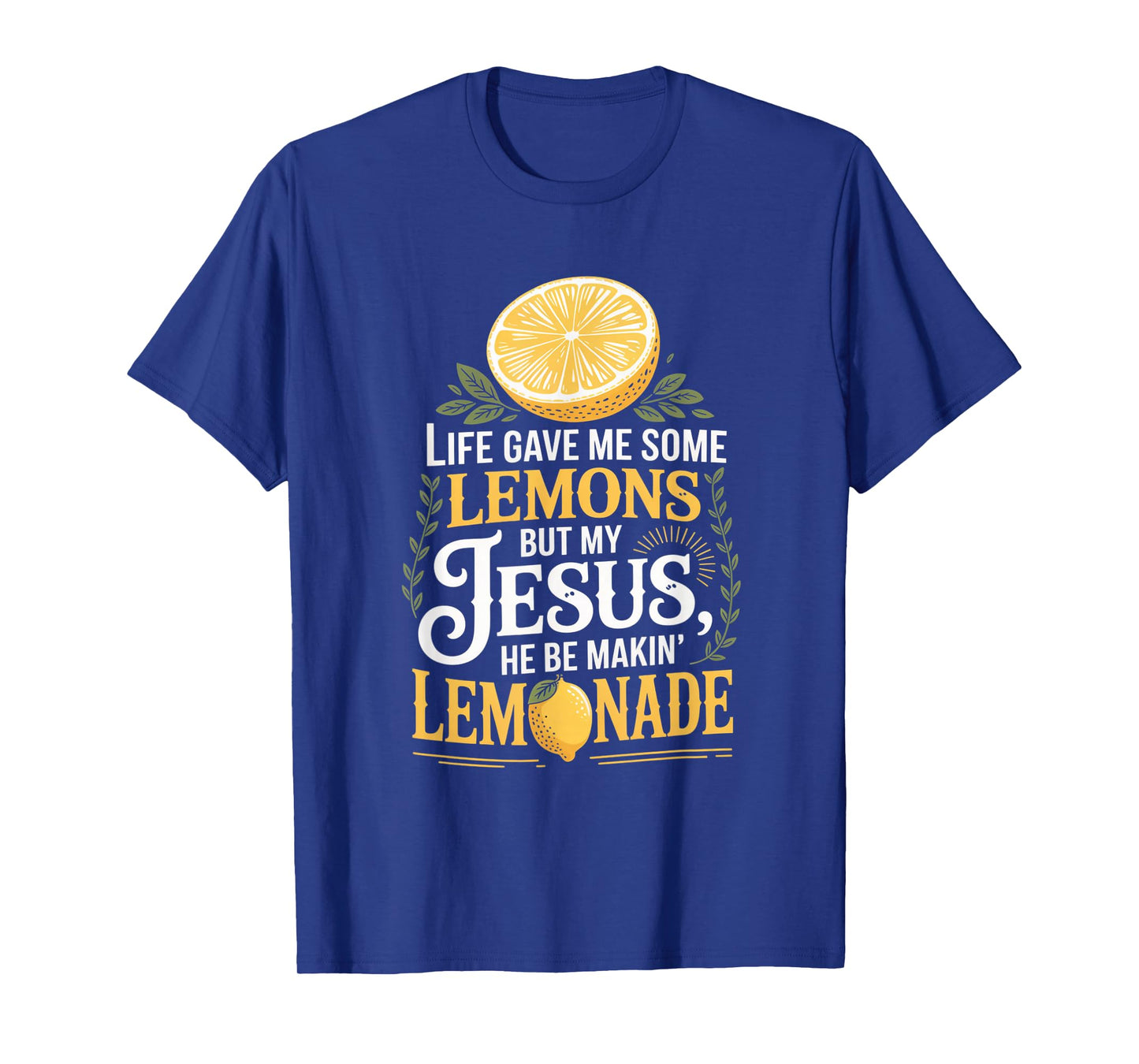 Life Gave Me Lemons Jesus Lemonade Rustic Christian Humor T-Shirt