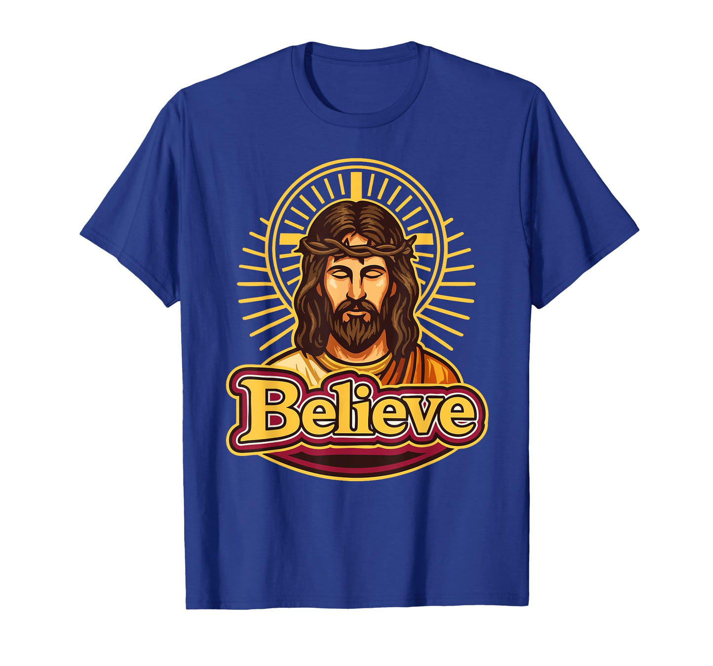Christian Believe Jesus Christ Faith Savior Design T-Shirt