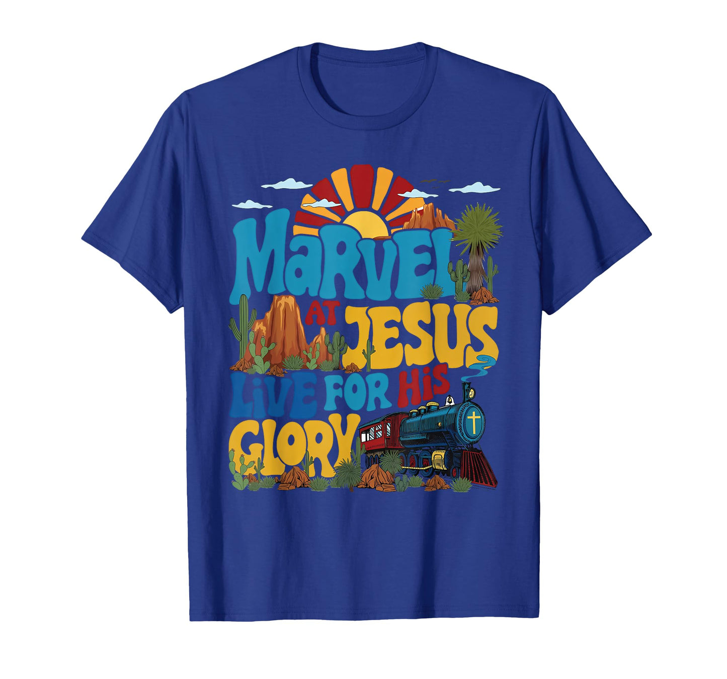 Marvel At Jesus VBS 2025 Live For Jesus's Glory Christian T-Shirt