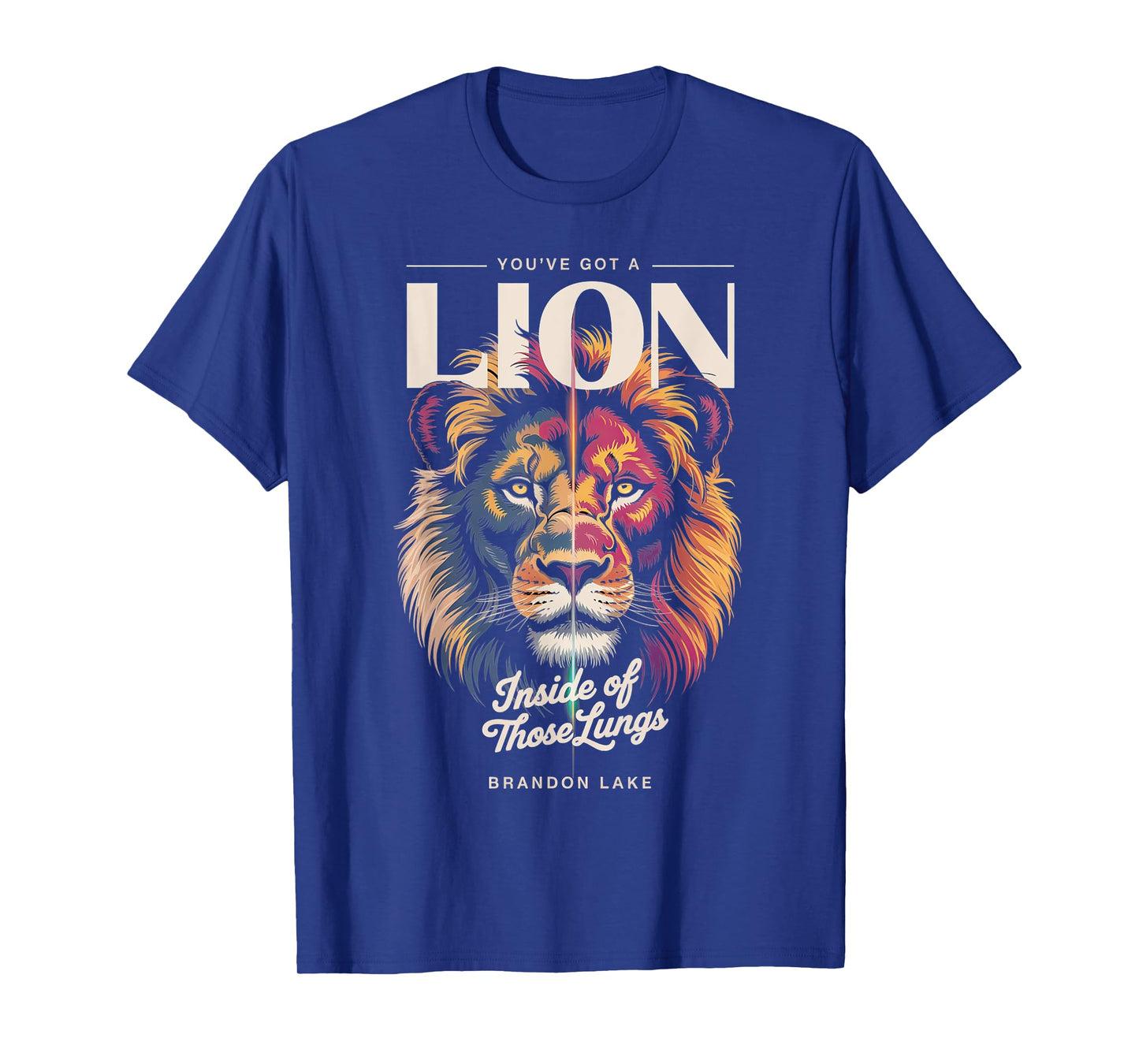 Let Your Lion Out Brandon Lake Merch Praise Jesus T-Shirt