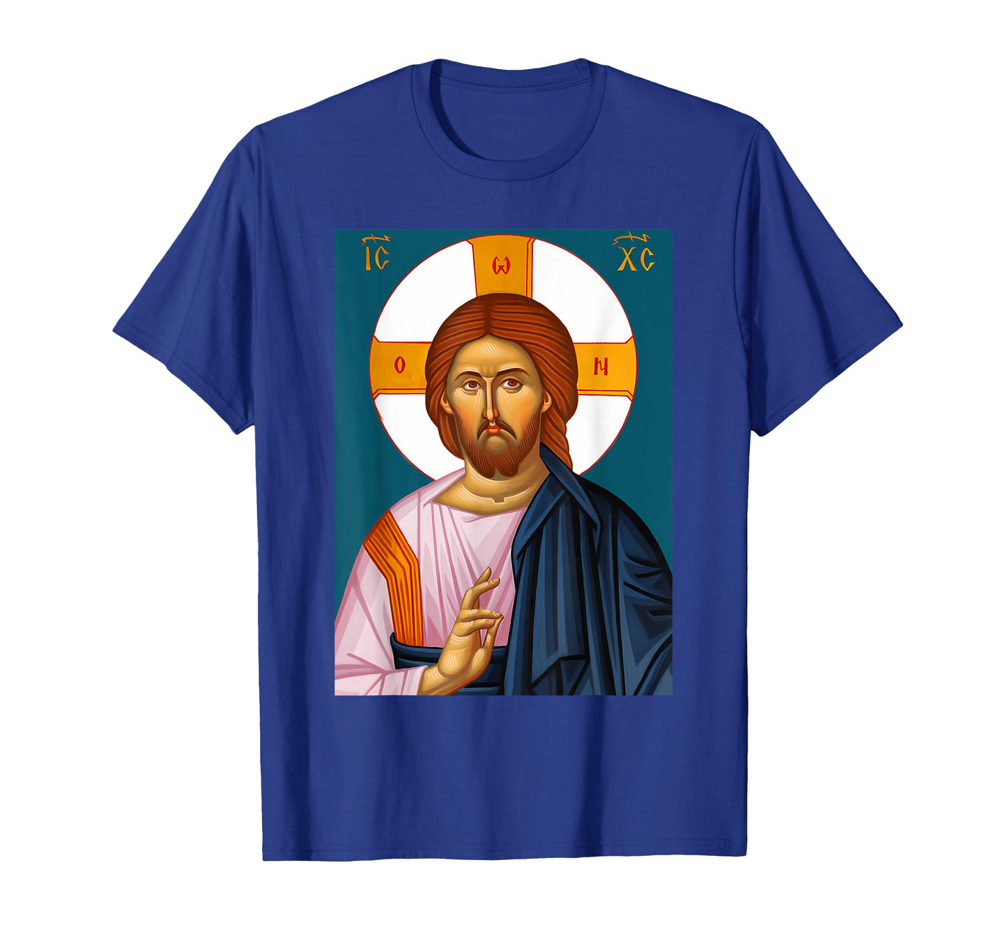 Funny Jesus Pray Christ Teaching Orthodox Christian Graphic T-Shirt
