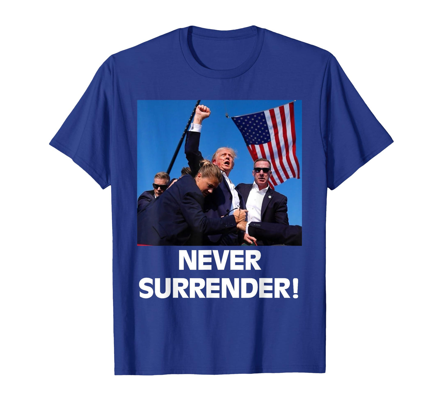Pray for President Trump, Never Surrender ,God bless Trump T-Shirt
