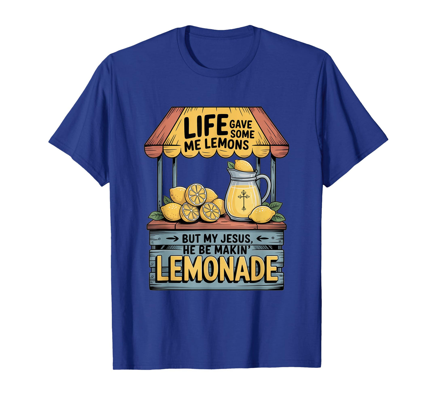 Cute Retro Christian Faith My Jesus he be Makin Lemonade T-Shirt