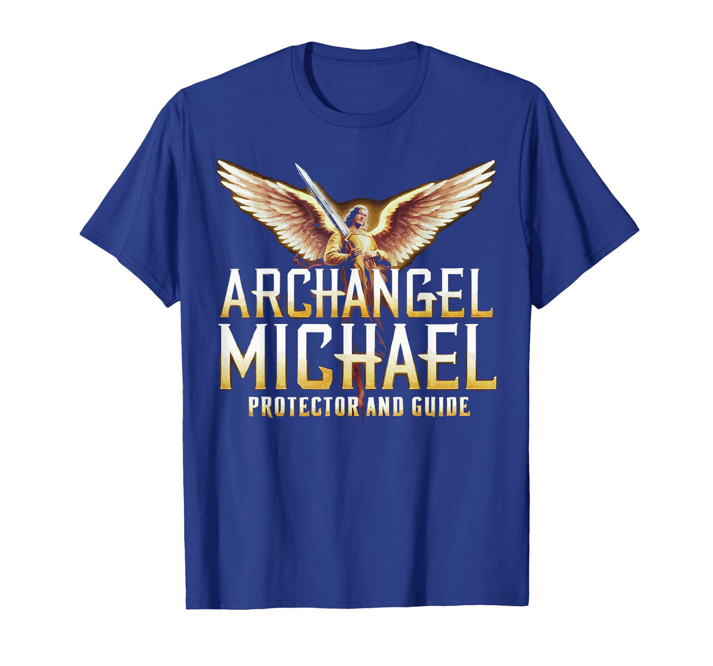 Archangel Michael Catholic Christianity Guardian Angel T-Shirt