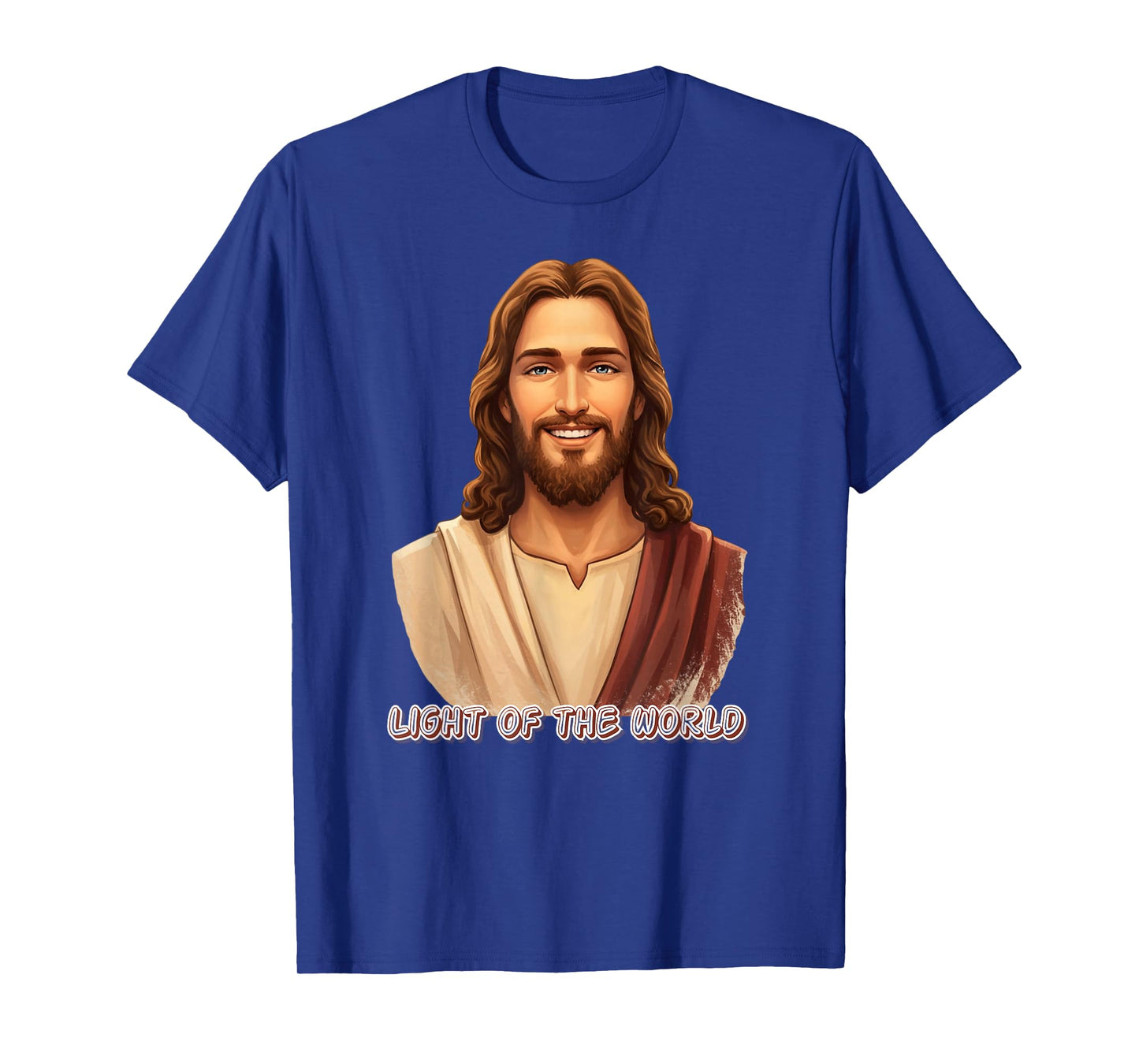 Christian Shirt_Light of The World Jesus Tee T-Shirt