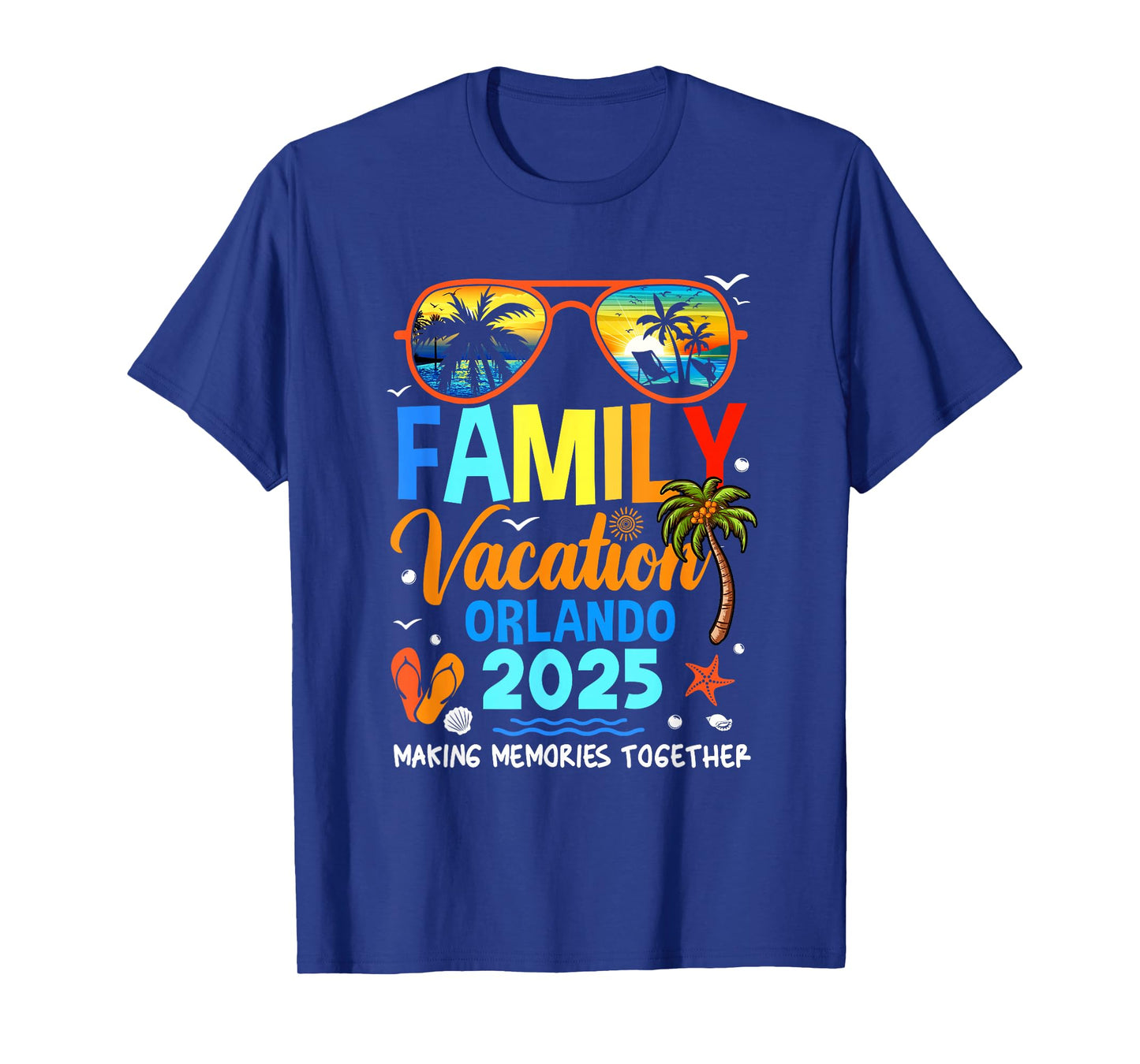 Family Vacation Orlando 2025 Family Vacation Together T-Shirt