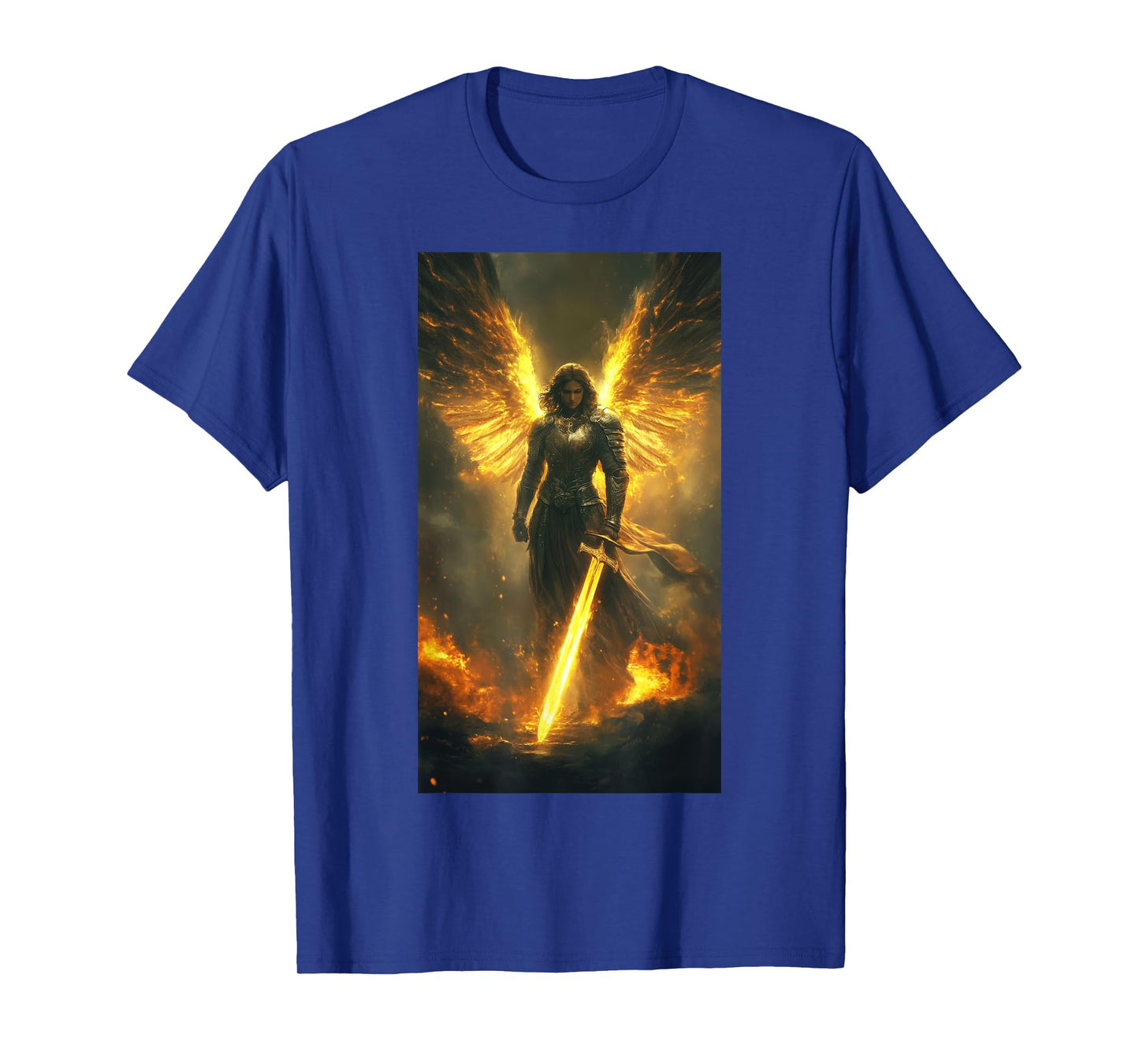 Catholic Saint Michael Archangel Angel Warrior T-Shirt