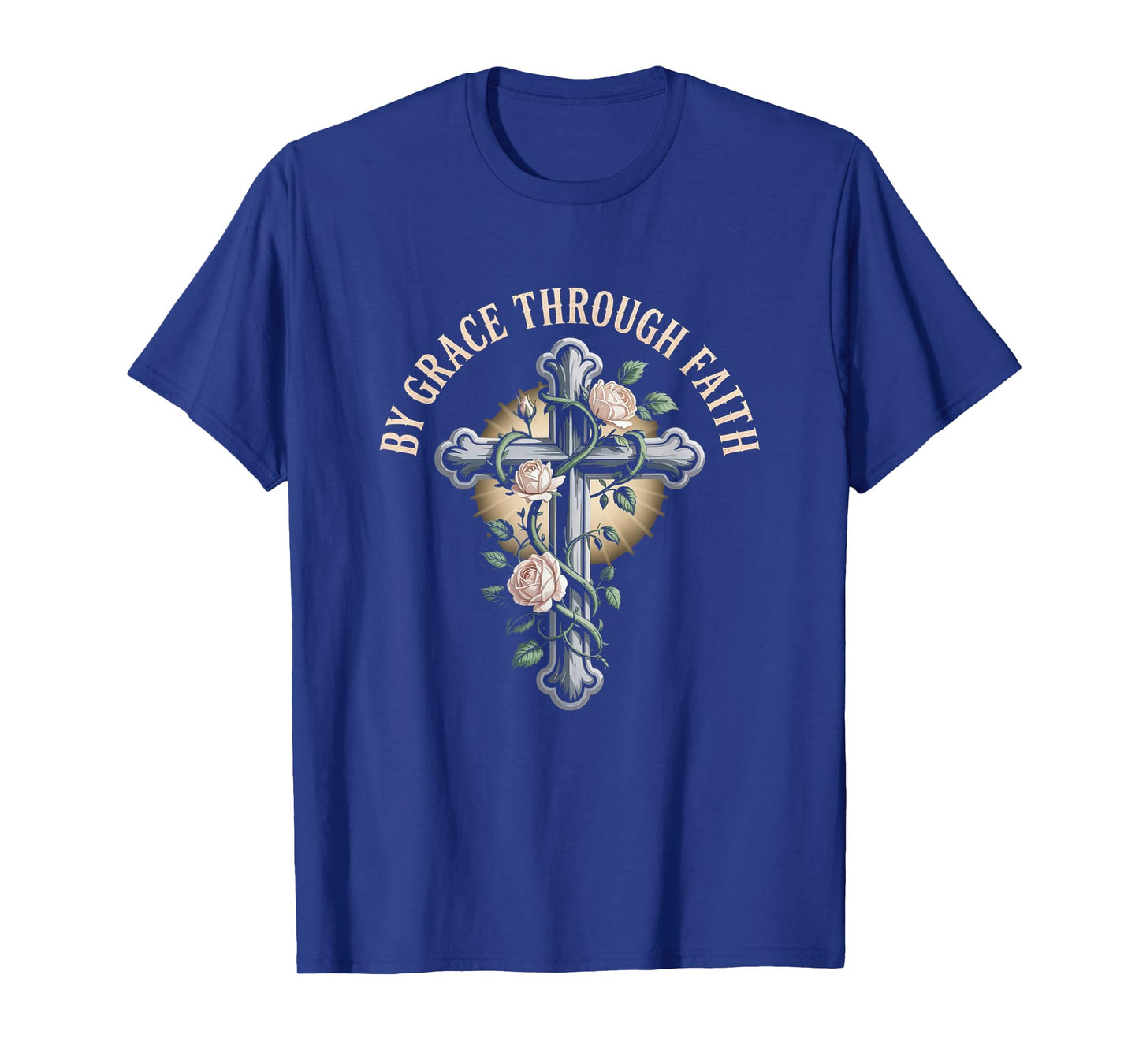 Saved by Grace Through Faith Ephesians 2:8-9 Tee T-Shirt