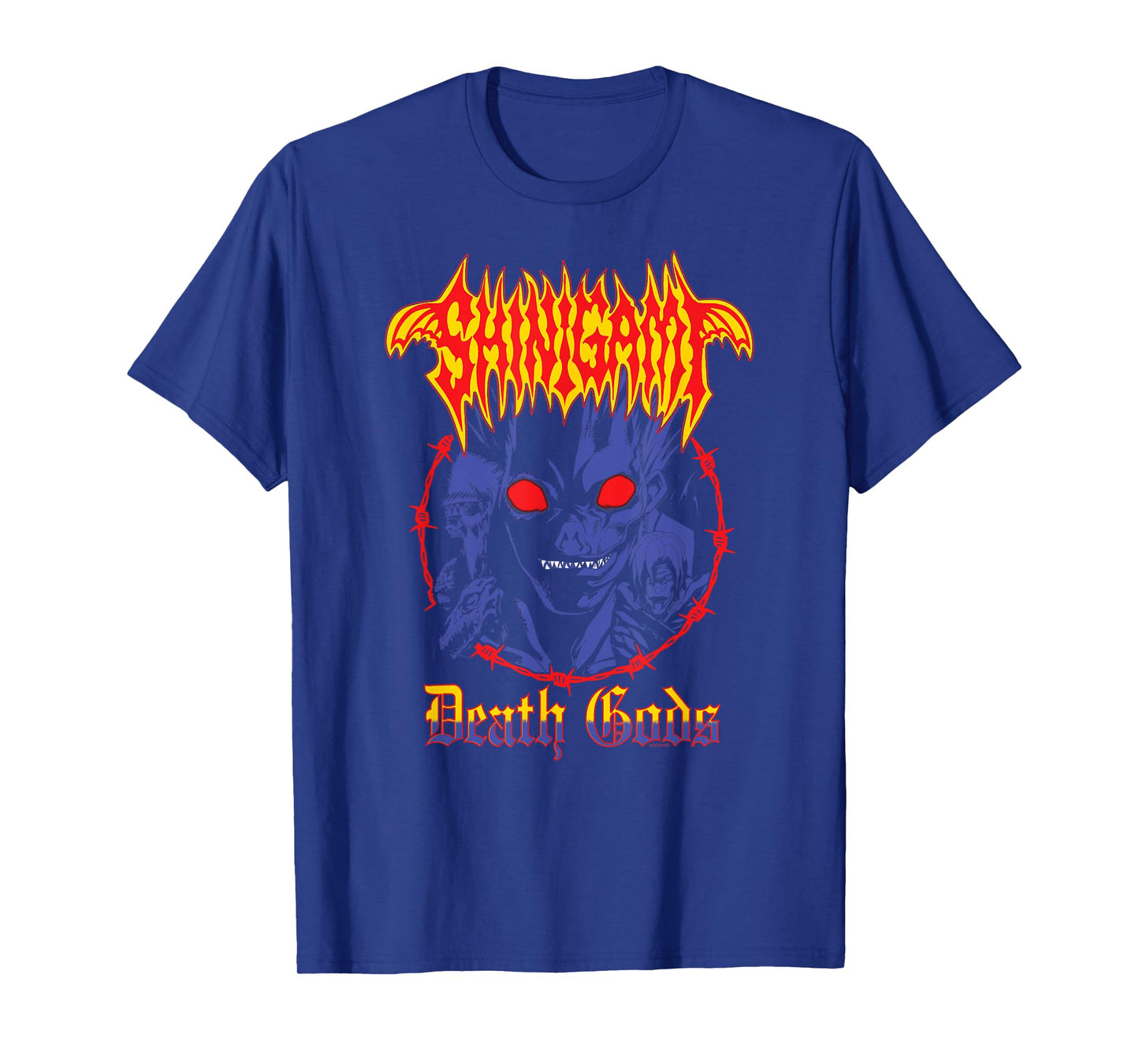 Death Note Vintage Metal Shinigami Death Gods Anime T-Shirt