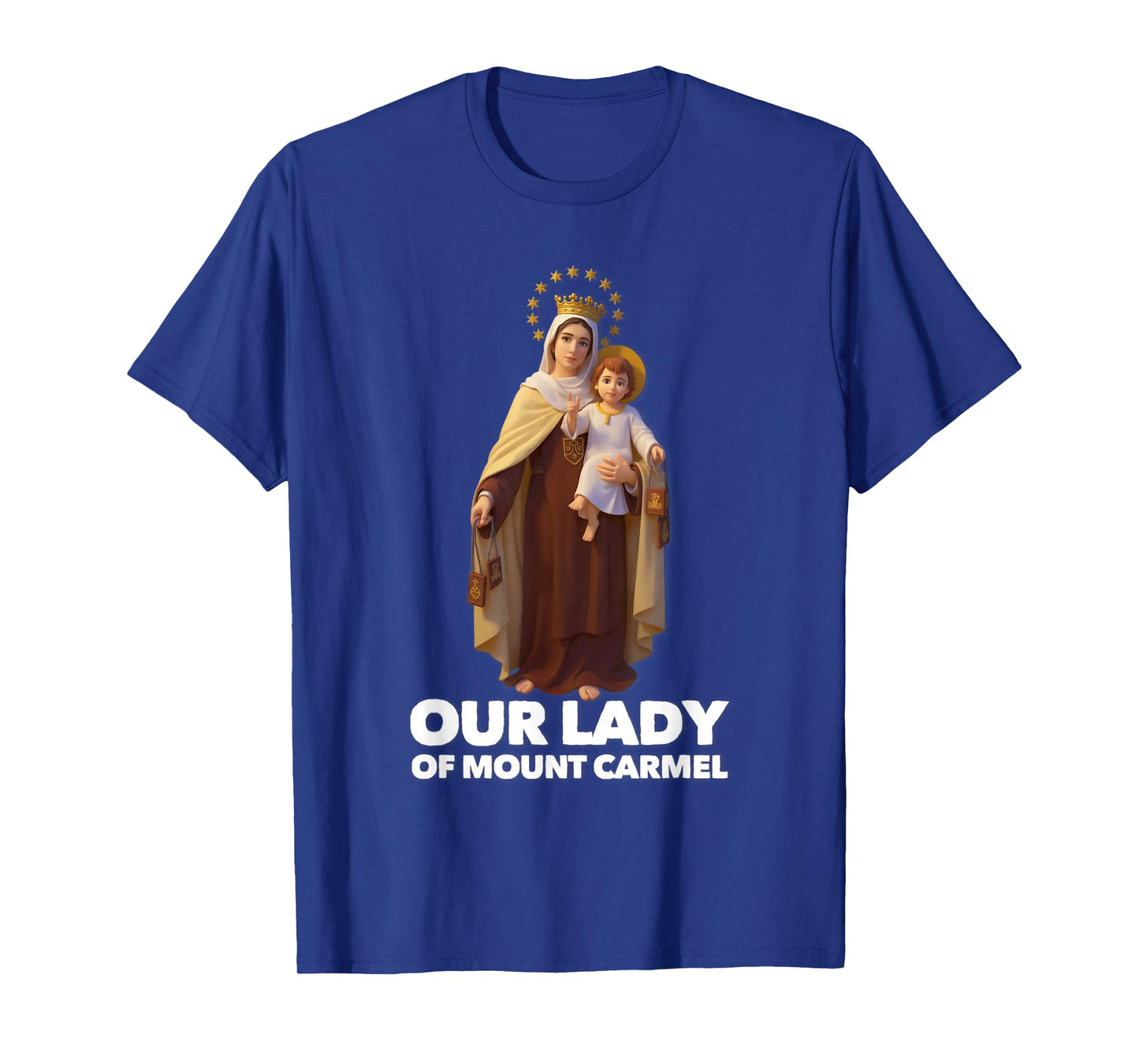 Our Lady of Mount Carmel Marian Catholic T-Shirt