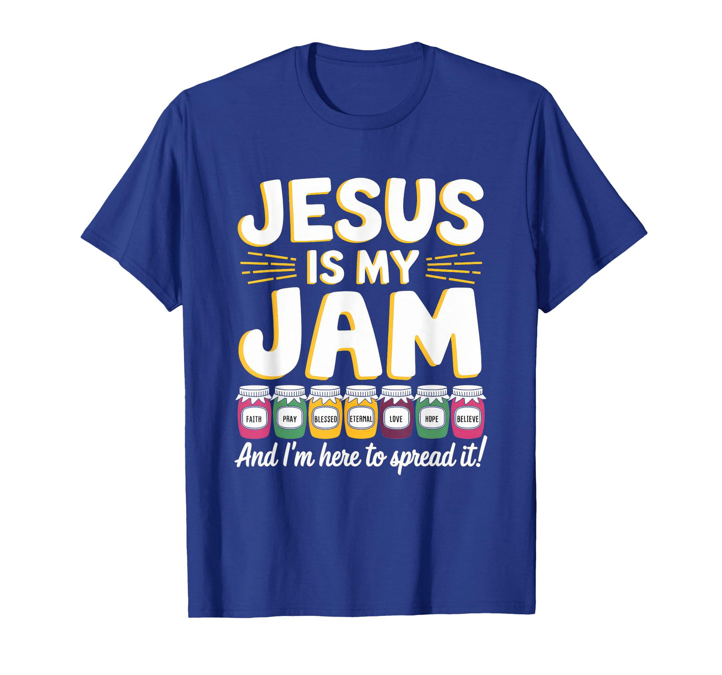 Jesus is My Jam Tshirt Men Women Christian Bible Verse T-Shirt
