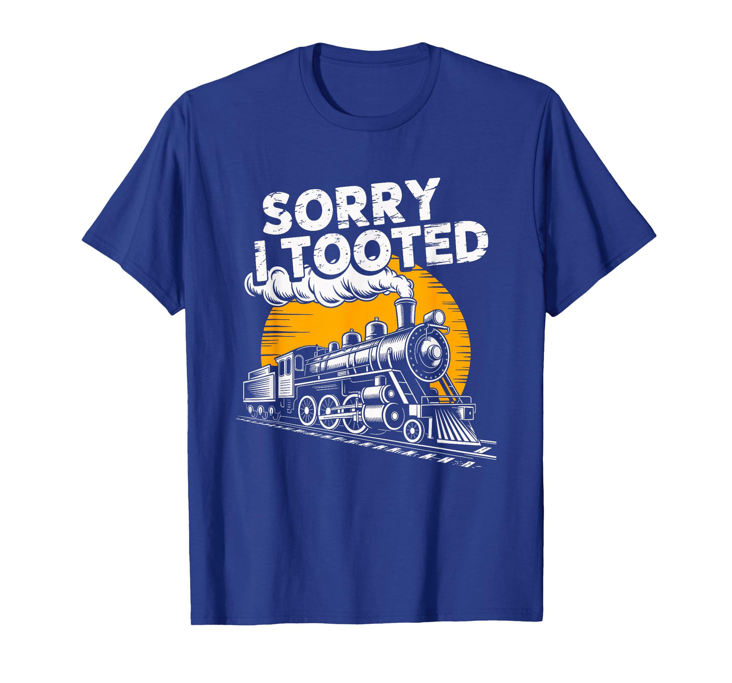 Sorry I Tooted Train Lovers Jazz Musician Humor T-Shirt