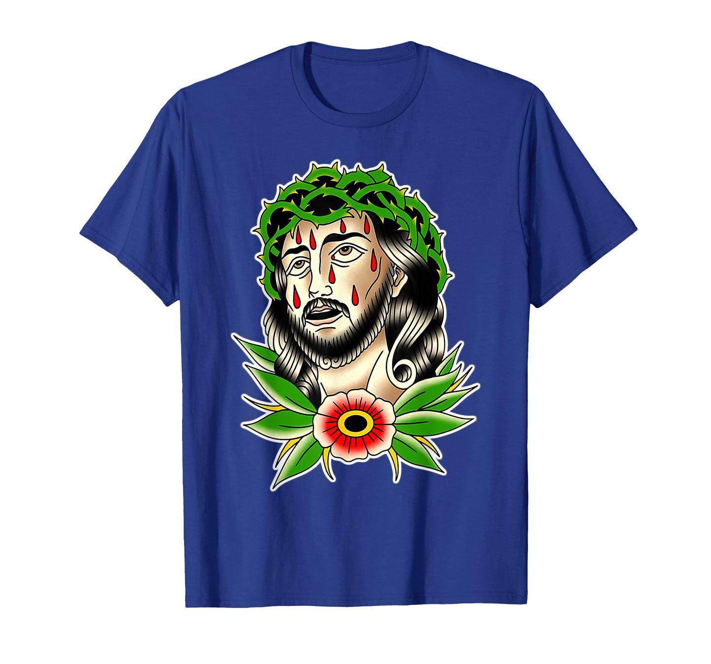 Jesus Christ Traditional Tattoo Flash T-Shirt