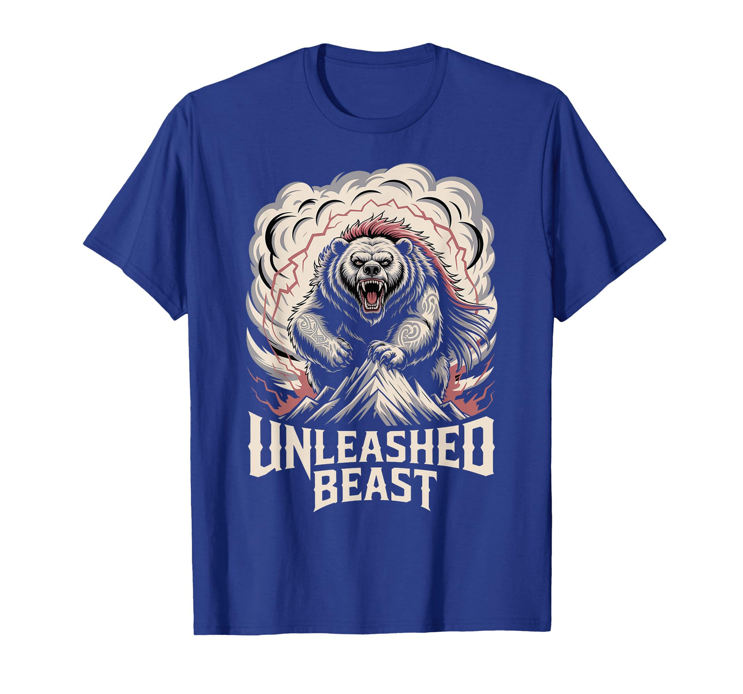 Epic Viking Berserker - Unleashed Beast - Nordic Mythology T-Shirt