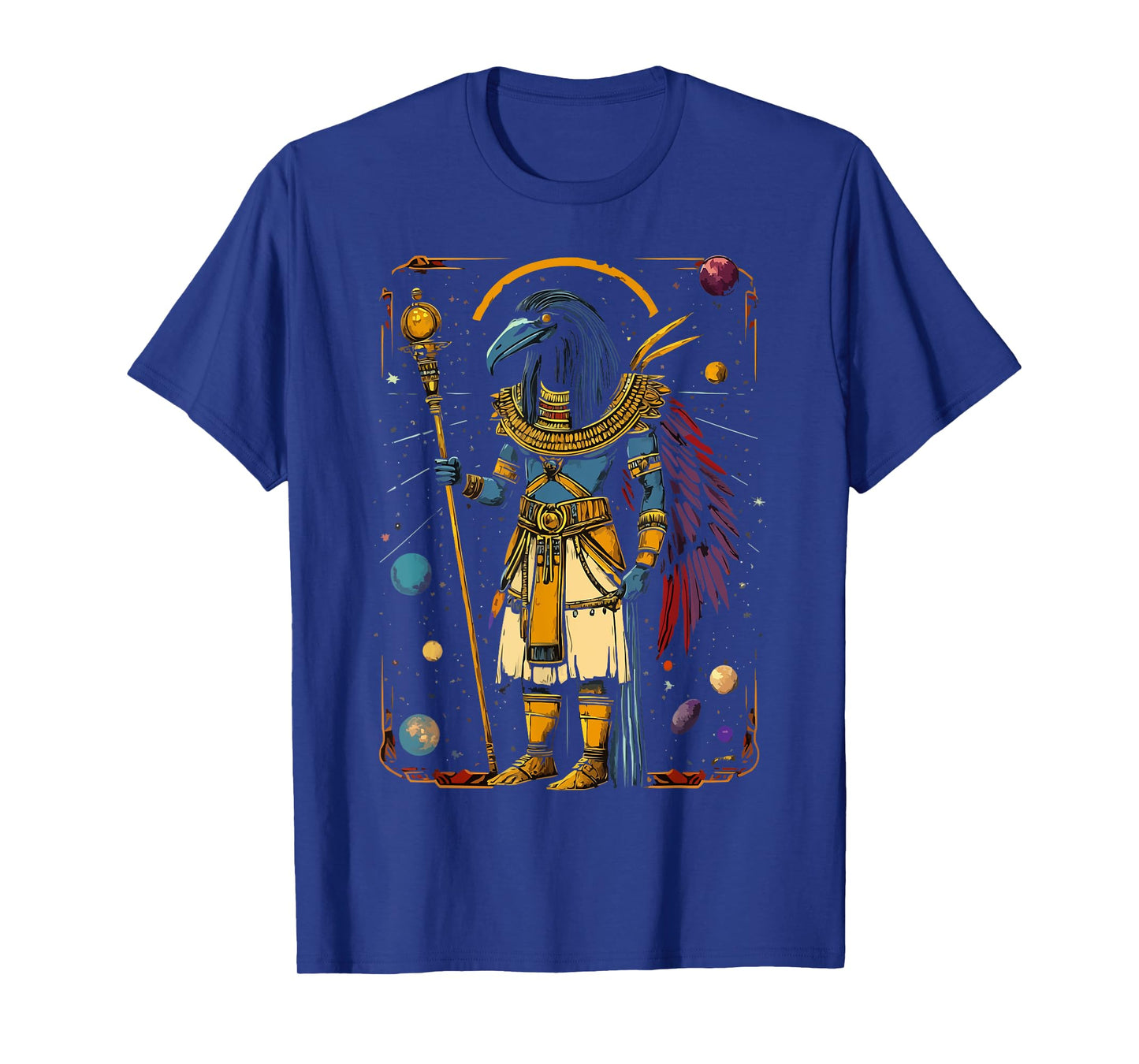 Thoth Egyptian God Egyptian Mythology Pyramid Ancient Egypt T-Shirt