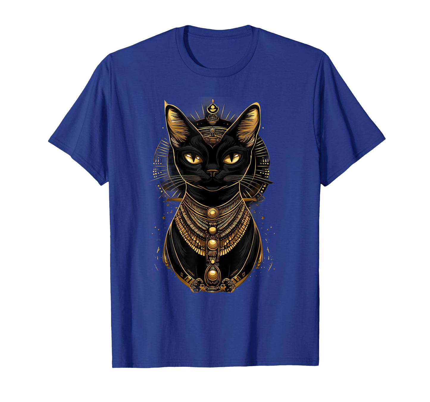 Ancient Egypt Egyptian God Tutankhamun Egyptology Bastet Cat Men Women Kids T-Shirt