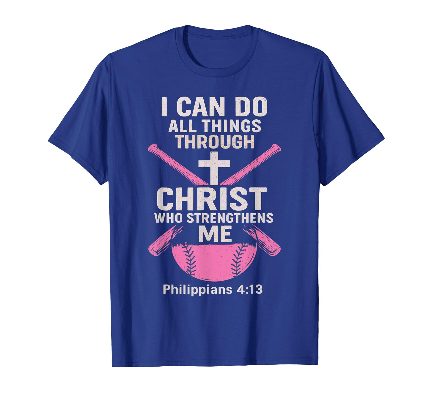 Softball Christian Athlete Christ Centered T-Shirt