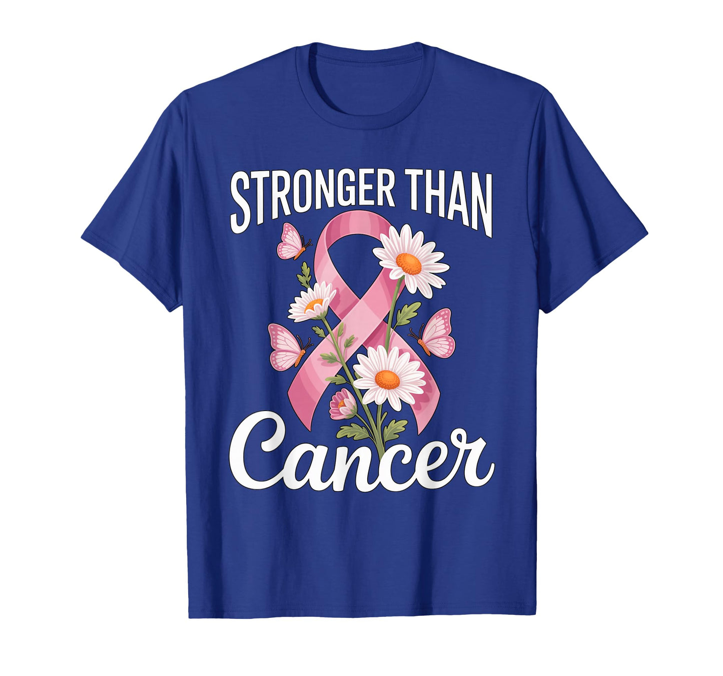 Pink Ribbon Breast Cancer Awareness Graphic T-Shirt