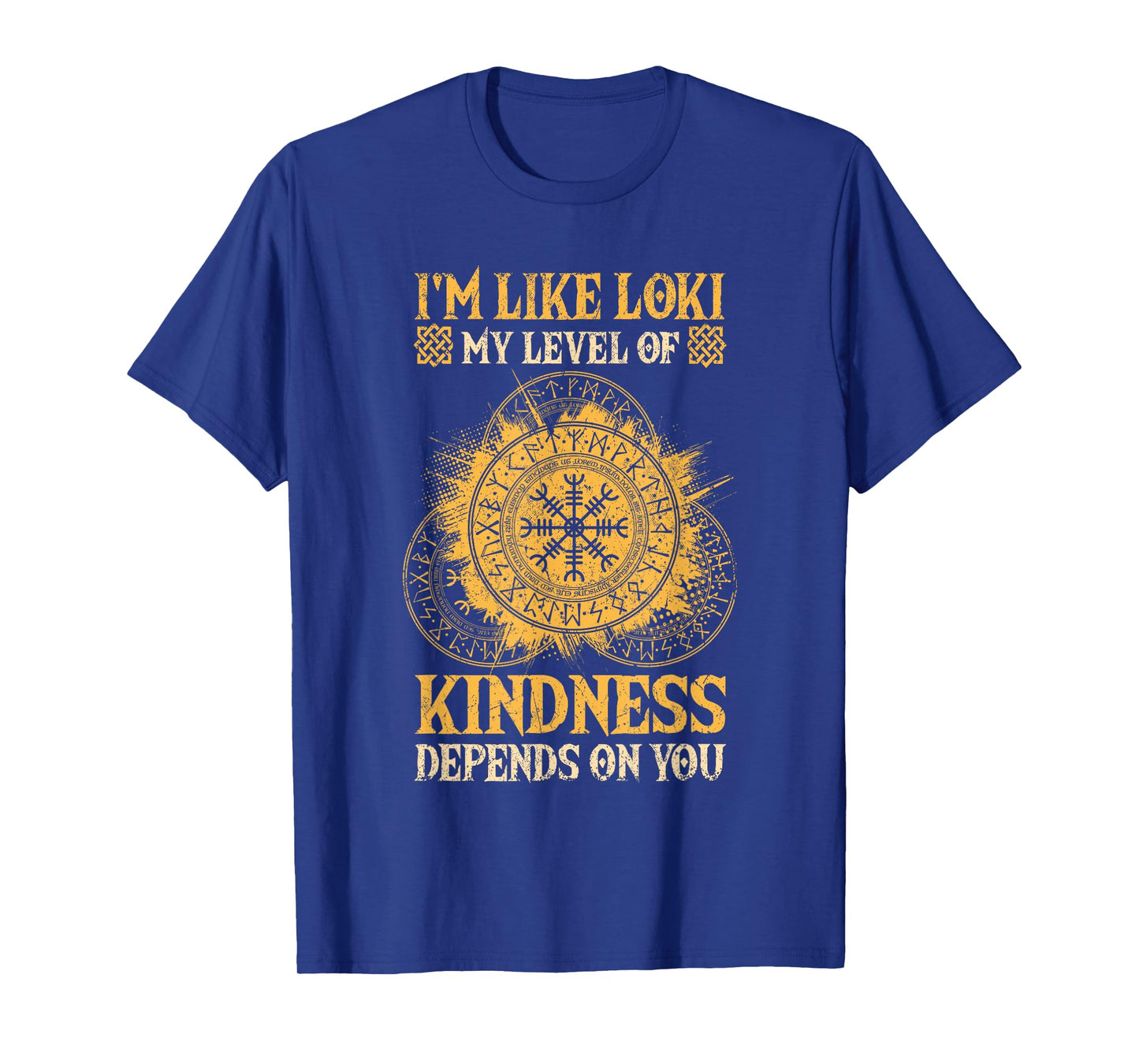 Loki God Norse Mythology Graphic Viking Loki T-Shirt, Small, Black