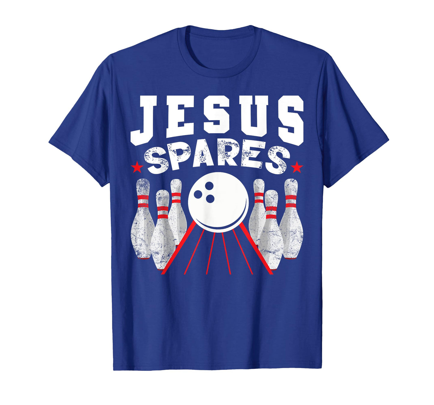 Jesus Spares Funny Christian Bowling T-Shirt