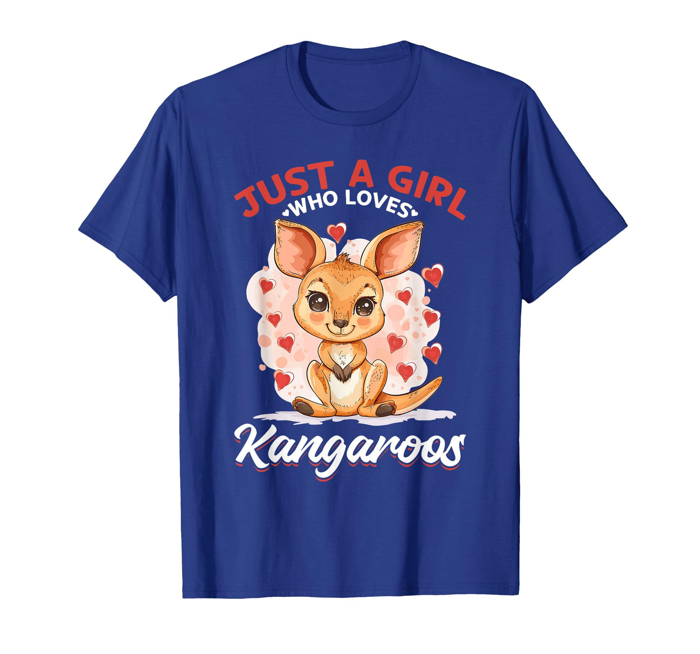 Funny Kangaroo Australia Animal Just A Girl Who Loves T-Shirt