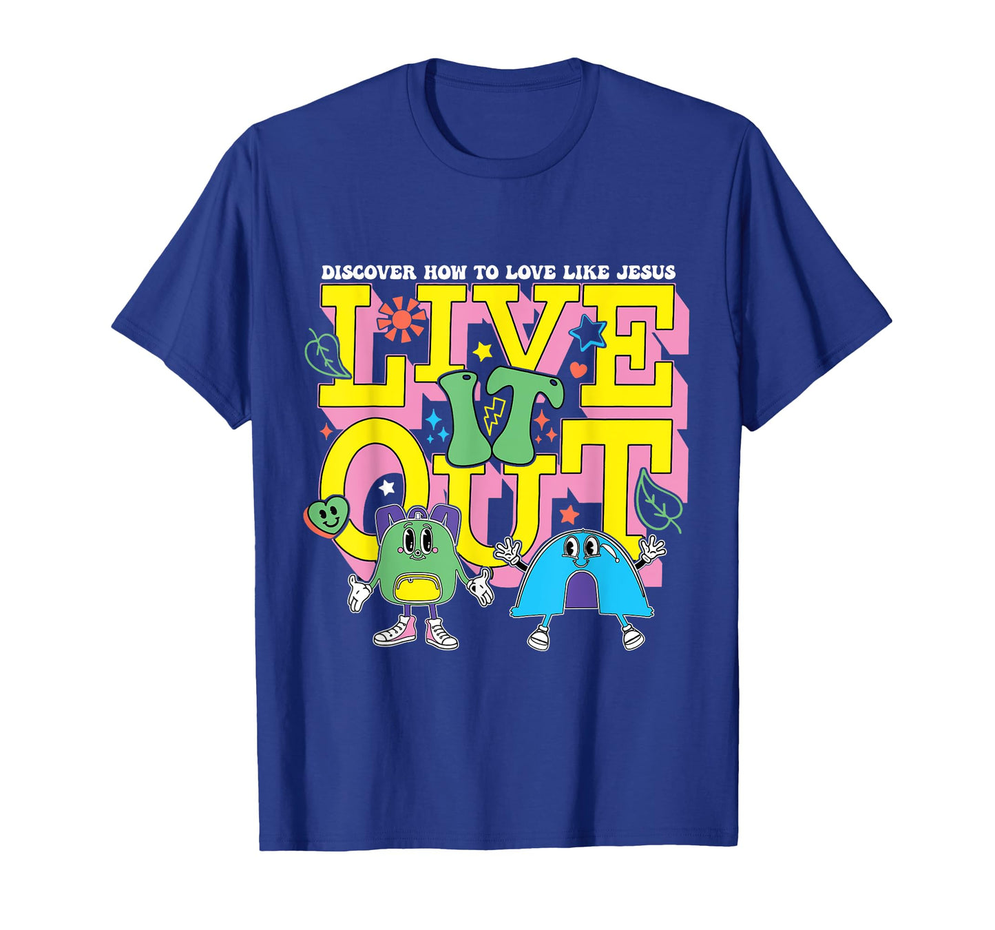 Live it Out How To Love Like Jesus VBS Summer Camp 2025 T-Shirt