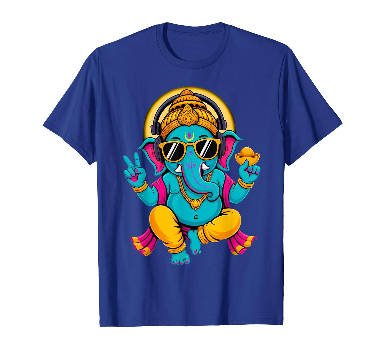 Hindu Ganesha Puja Meditation Yoga Murti Elephant God India T-Shirt