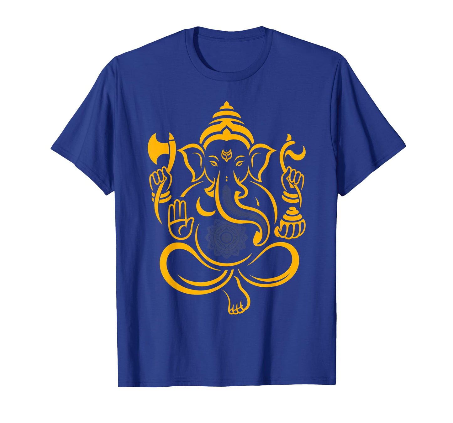 Hindu Ganesha Puja Elephant God India Meditation Yoga Murti T-Shirt
