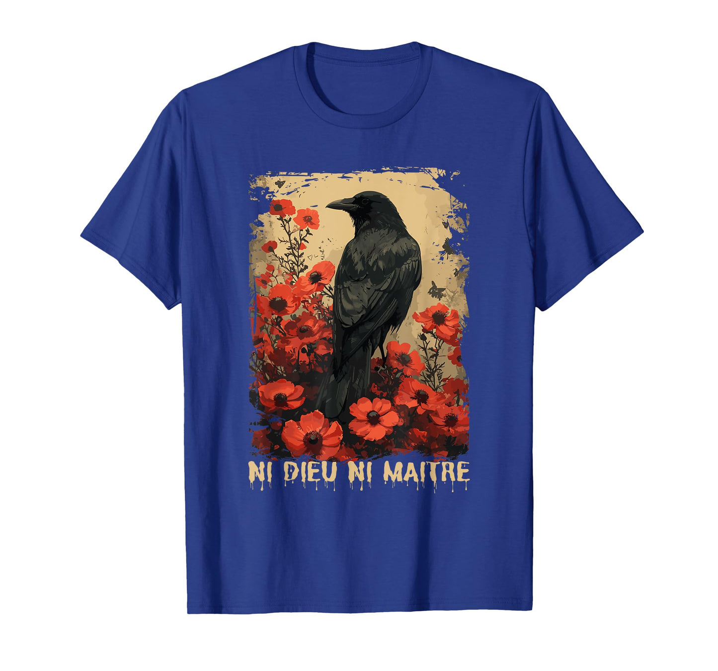 Raven Ni Dieu Ni Maître, Crow No Gods No Masters. T-Shirt