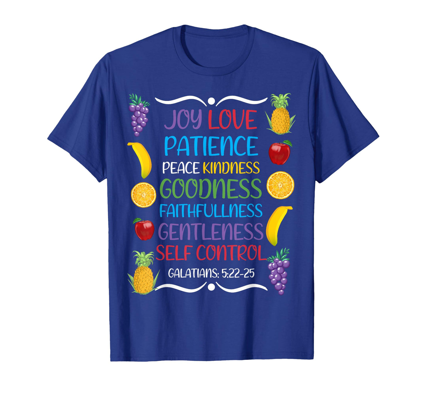 Awesome Galatians Fruit Of The Spirit Religious Verses T-Shirt