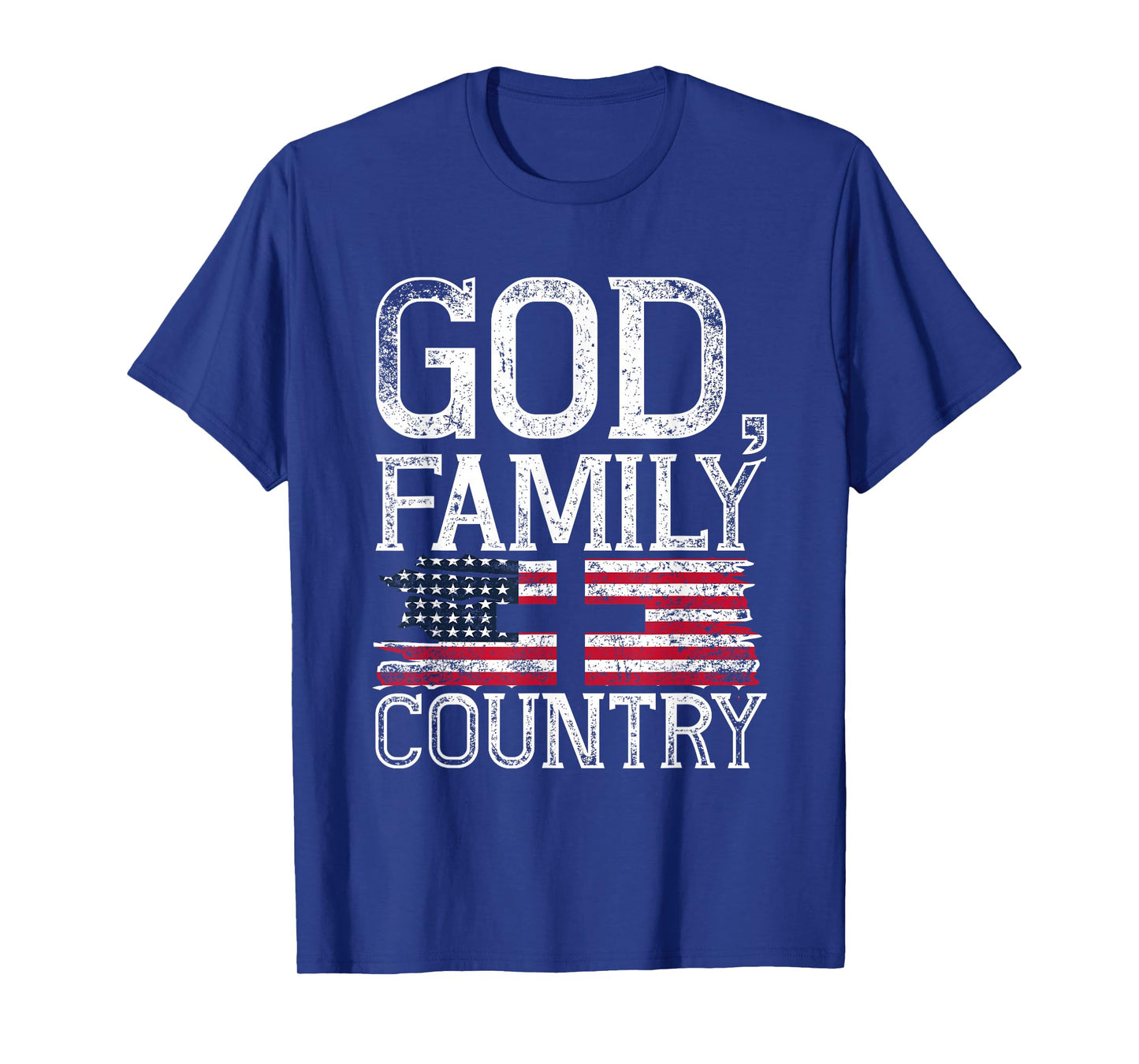 Patriotic Christian American Pride Christianity Faith Prayer T-Shirt