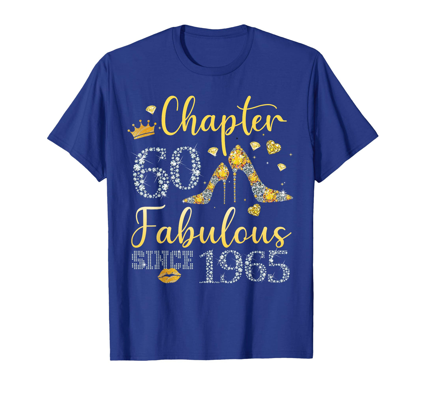 Women Chapter 60 Fabulous Since 1965 60 years old Birthday T-Shirt