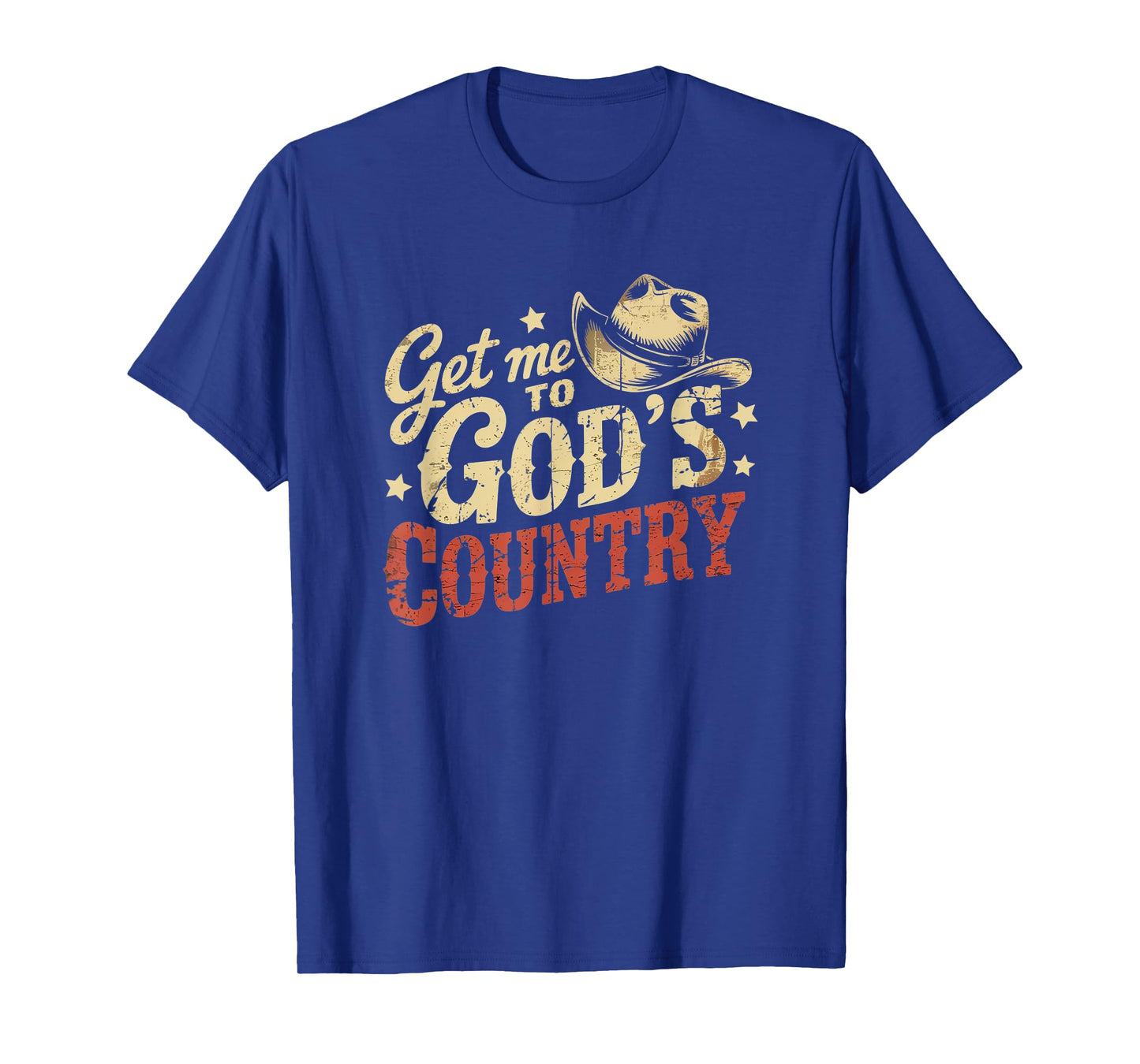 Get Me To God’s Country Retro Faith T-Shirt