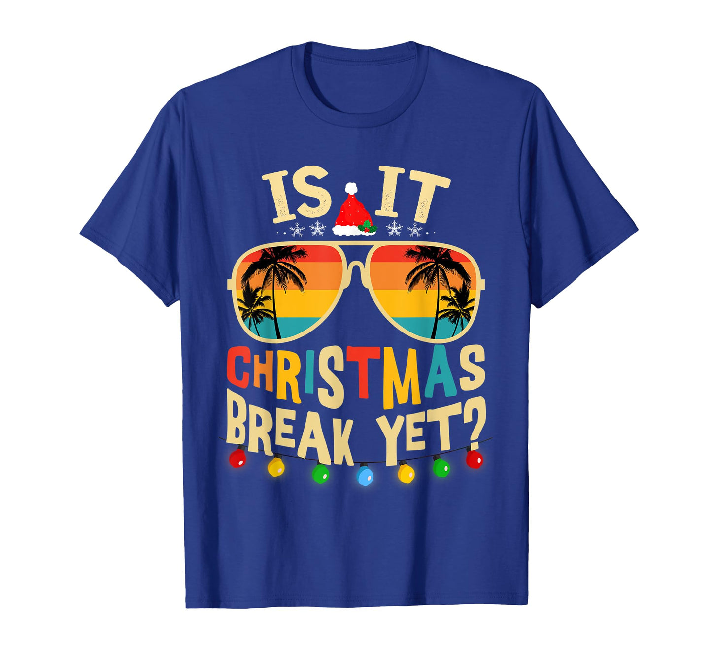 Is it Christmas Break Yet Christmas For Teacher Women T-Shirt