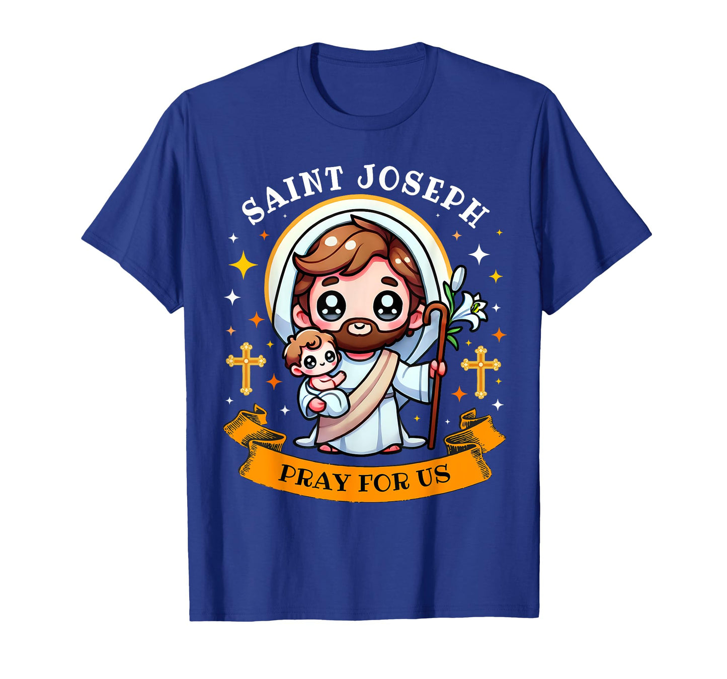 St Joseph Pray for Us Catholic Church for kids Toddler T-Shirt