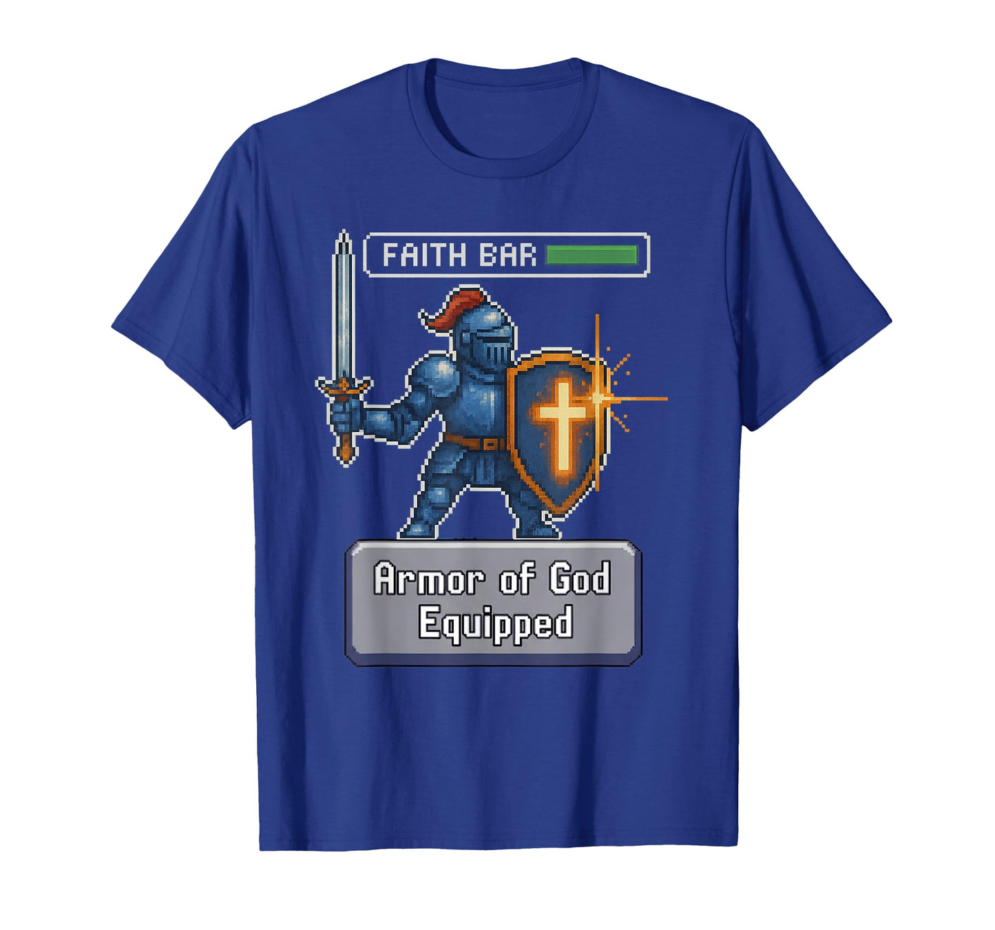 Player 1 Faith Mode On Christian Gamer Verse T-Shirt