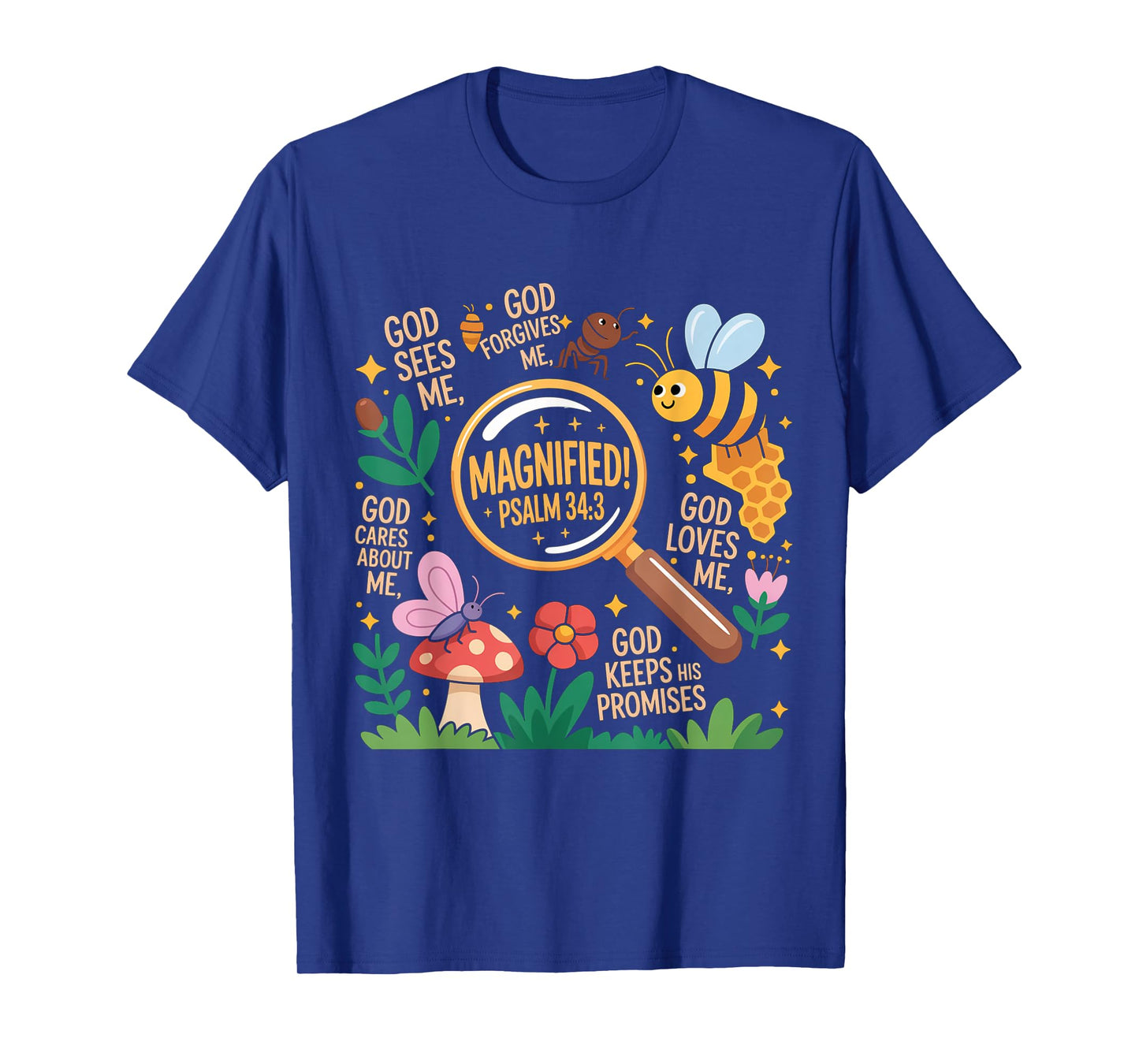 VBS Magnified Faith Adventure – Psalm 34:3 Insect Explorer T-Shirt