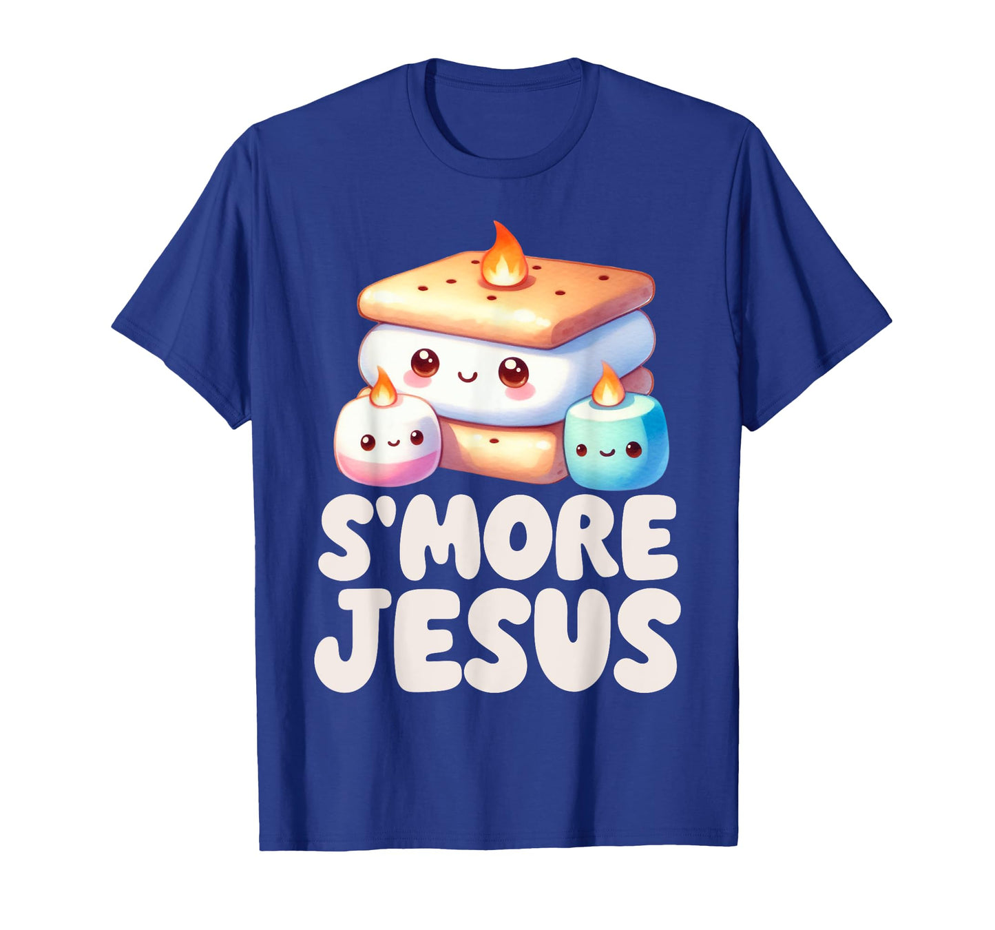 Smore Jesus Kawaii S'more Christian Funny Pun Religious T-Shirt